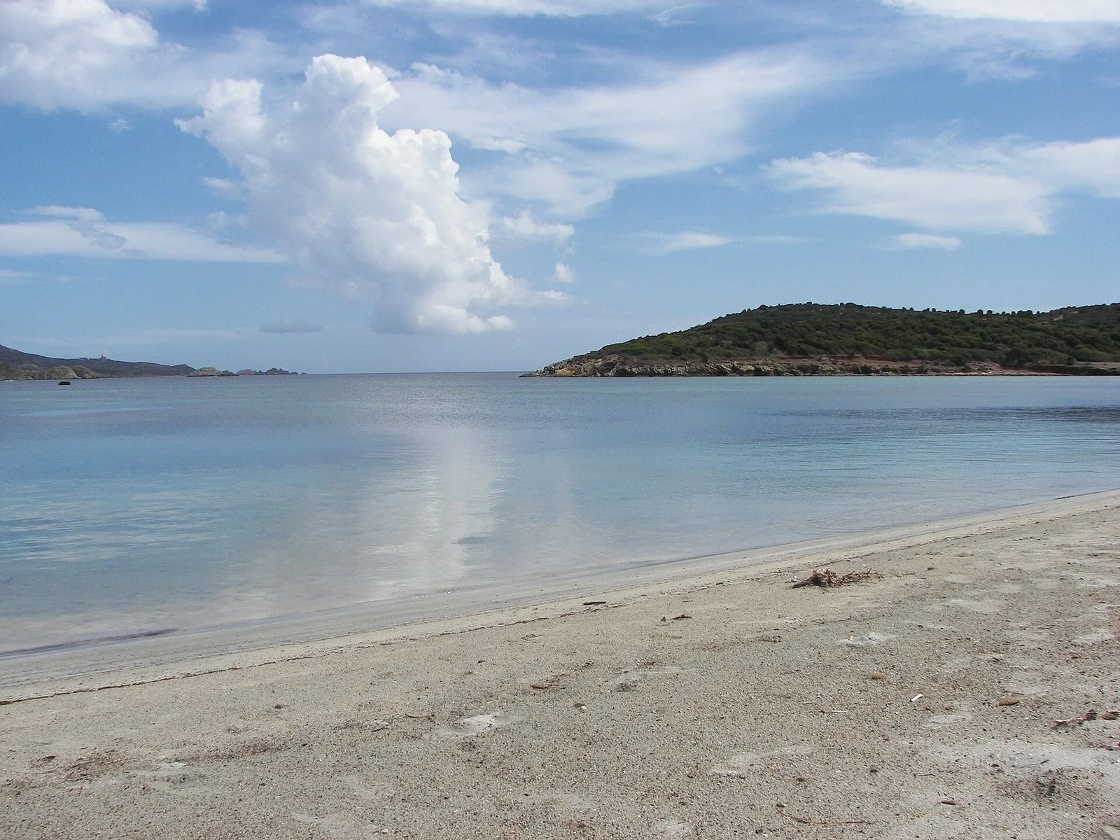 Una spiaggia di Capo Malfatano, sulla costa di Teulada